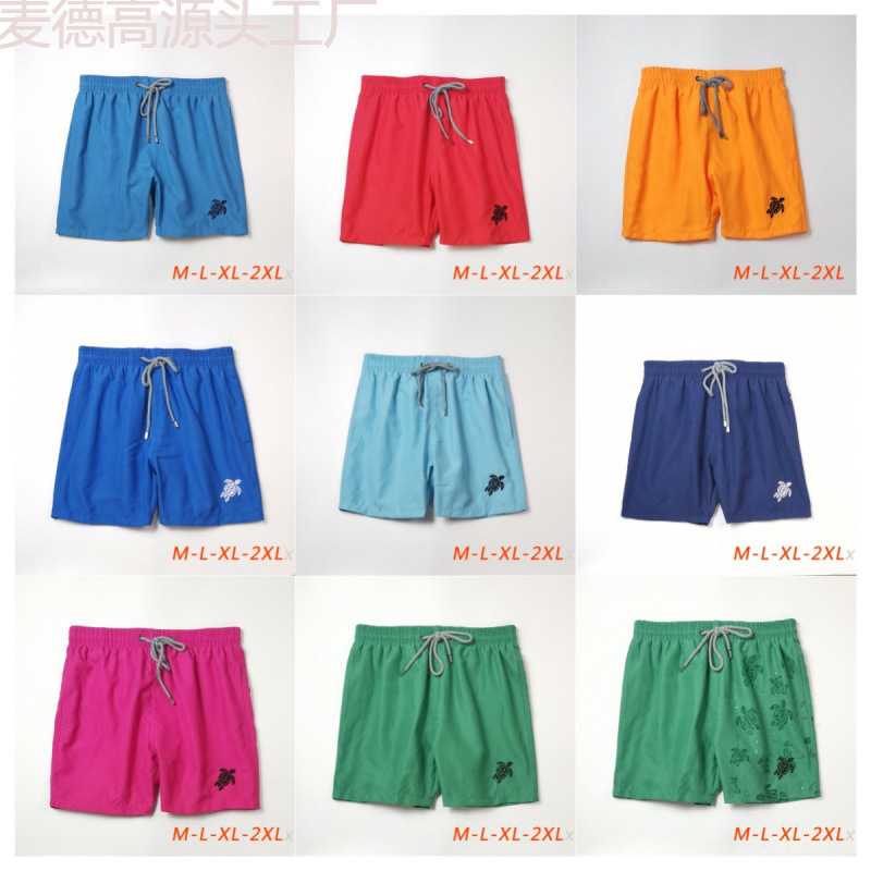 Turtle Beach Shorts Surfing Pants Foreign Trade Original Solid Color Pattern Beach Pants