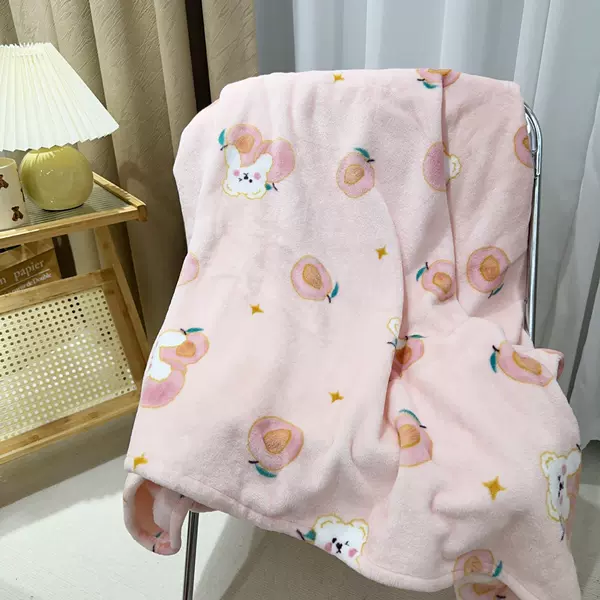 Pink peach bear