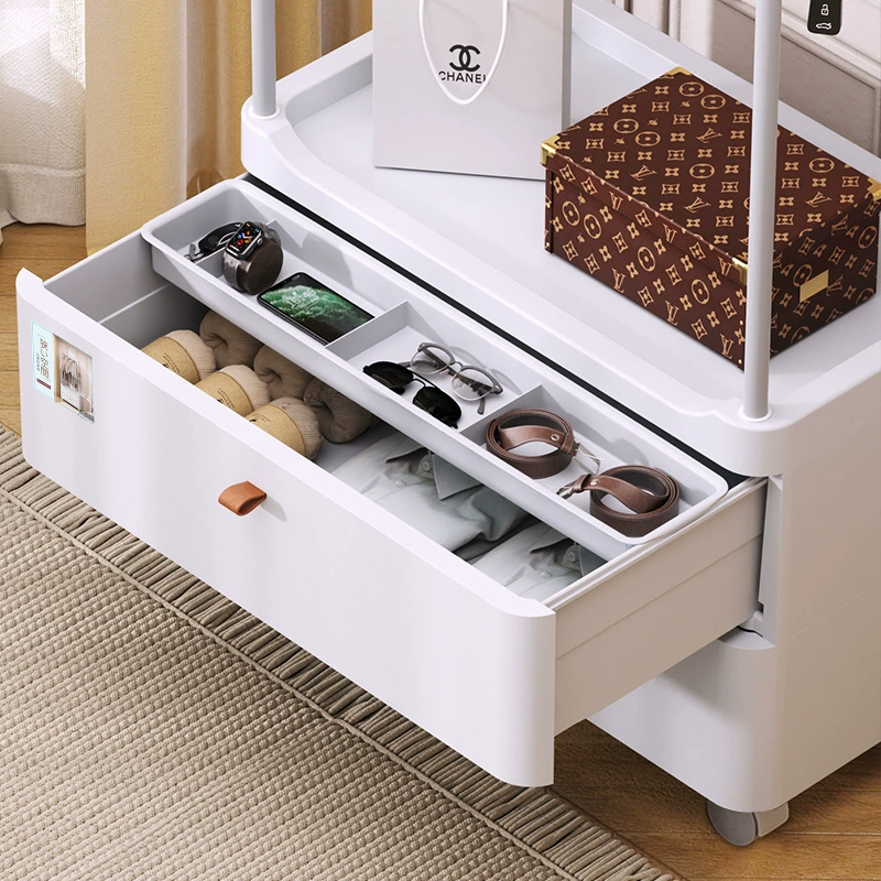 Wardrobe Furnishing bedroom Simple assembly Wardrobe Economy Strong, Durable Small Unit Rental House Clothing Cabinet