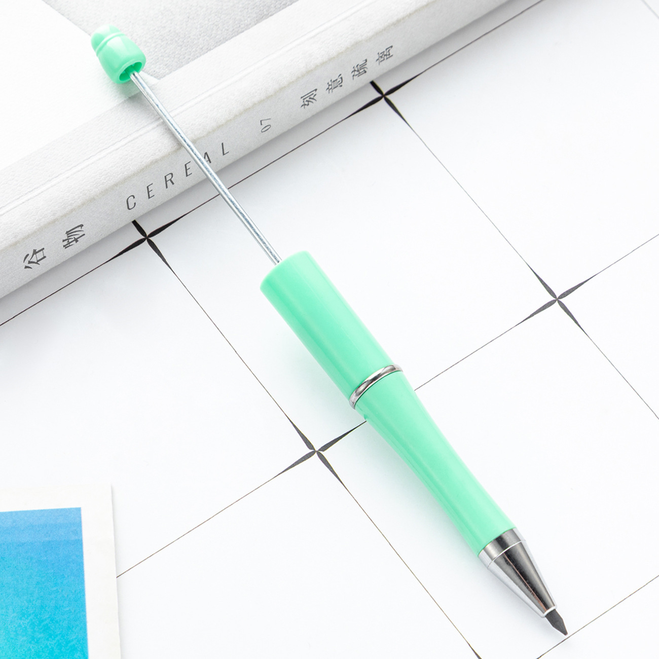 Pluma de plástico creativa para escribir dibujo sin cortar sin tinta para escribir lápiz continuo publicidad de regalos de eventos