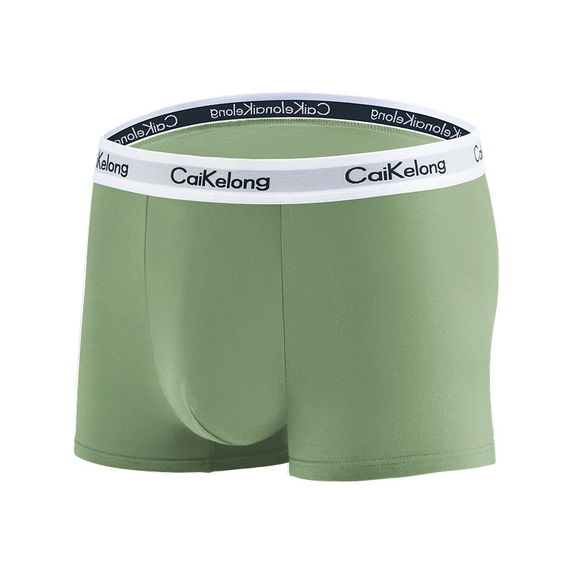 Xinjiang long-staple cotton men's underwear graphene antibacterial inner short pants solid color loose mid-waist boxers