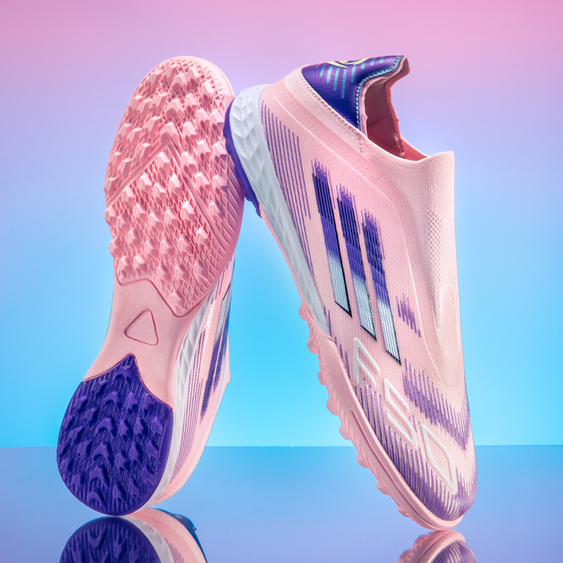 Zapatos de Fútbol de Corte Bajo F50 de TPU y Caucho Transpirable para Césped Artificial