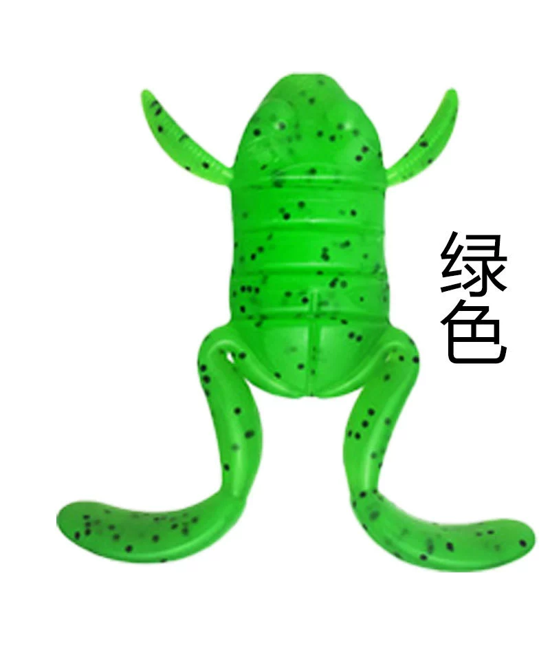 Новый кик-фрог Thunder frog под Asian fake bait, поверхность воды, имитационная лягушка, настоящая мягкая приманка, ударная лягушка, бас, черная рыба