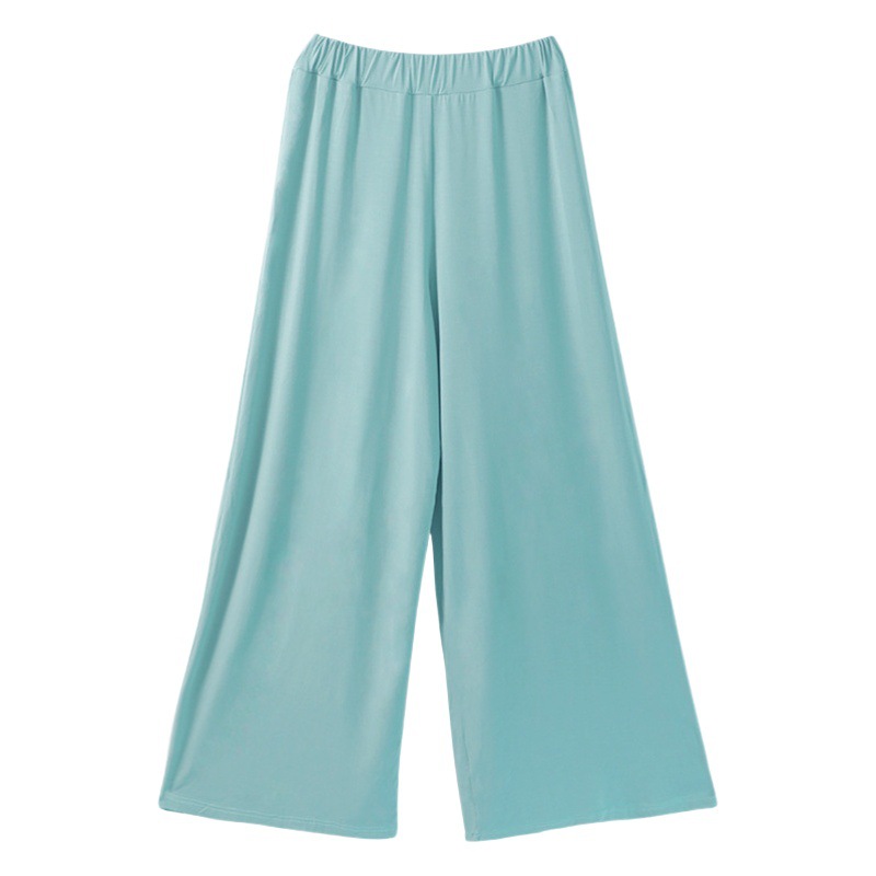 Pantalones de baile clásicos sueltos pantalones de baile modal cintura alta pantalones de pierna ancha mujeres adultos yoga práctica ropa bots