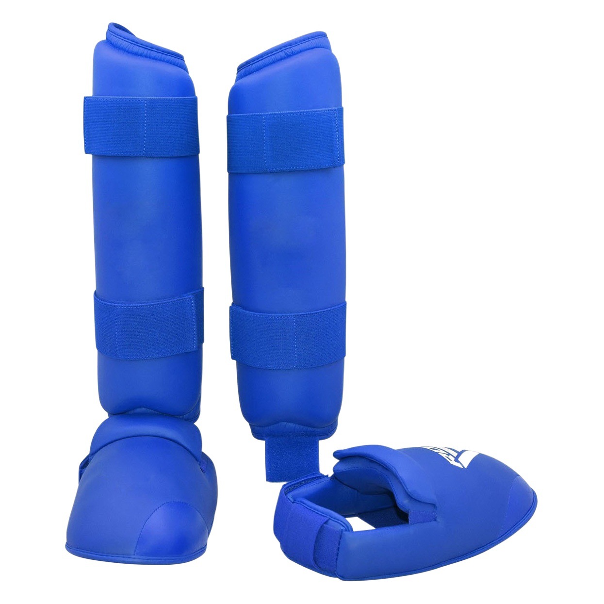 Karate pierna guardia con empeñe boxeo Sanda casco guantes adultos niños entrenamiento Shin guardia pierna guardia