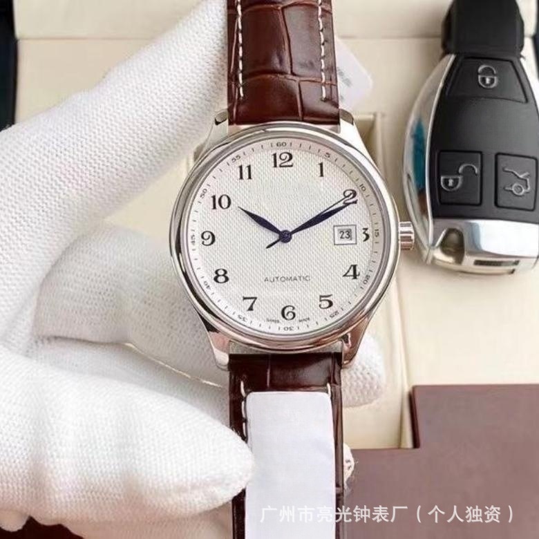 Langjia Master Series Watches Fully Automatic Mechanical Watches Concas Eight-Hand Moon Phase Couple Watches Manufacturer Wholesale
