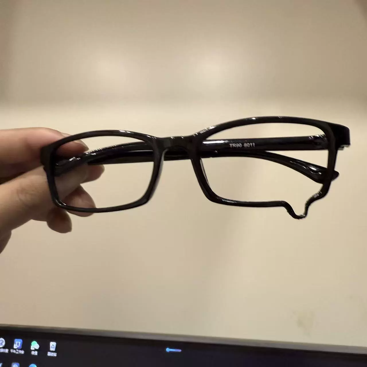 Tear glasses, teardrop frames, two-dimensional concave shape decorative y2 frames, cos animation photo glasses frames