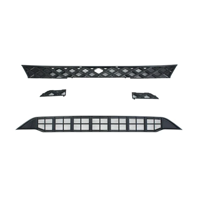 Models of Volkswagen Tiguan L: Automobile anti-insect net - bright-black-upper-lower-insect-proof-net