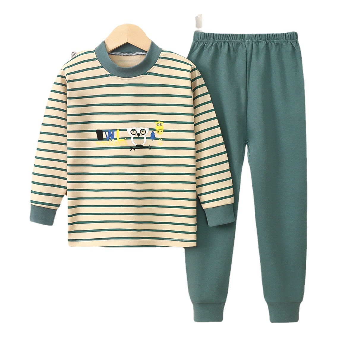 Ropa interior para niños traje de algodón homewear para niñas niños adolescentes medio y grande ropa de otoño caliente para niños pantalones largos ropa para niños