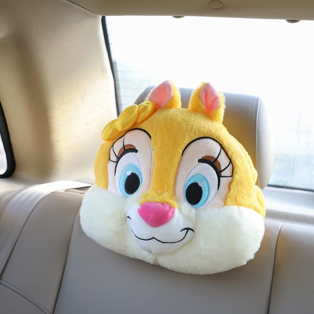 노란다람쥐/차베개 1개/약 26* 23cm [약 0.4KG]