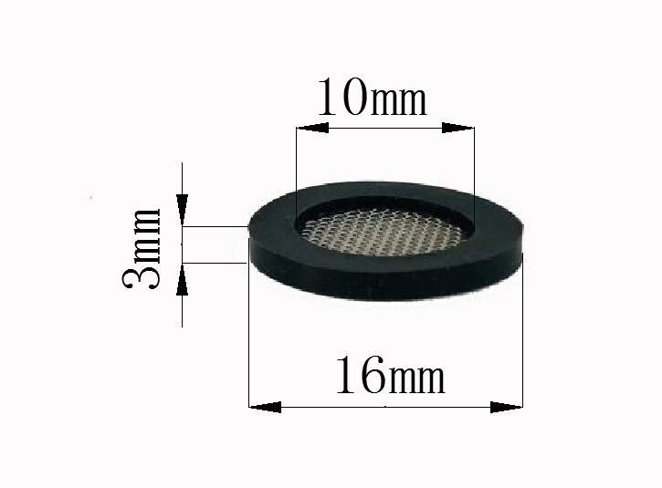 食品级橡胶注塑包边平垫不锈钢过滤网高效精密密封件水龙头净水器