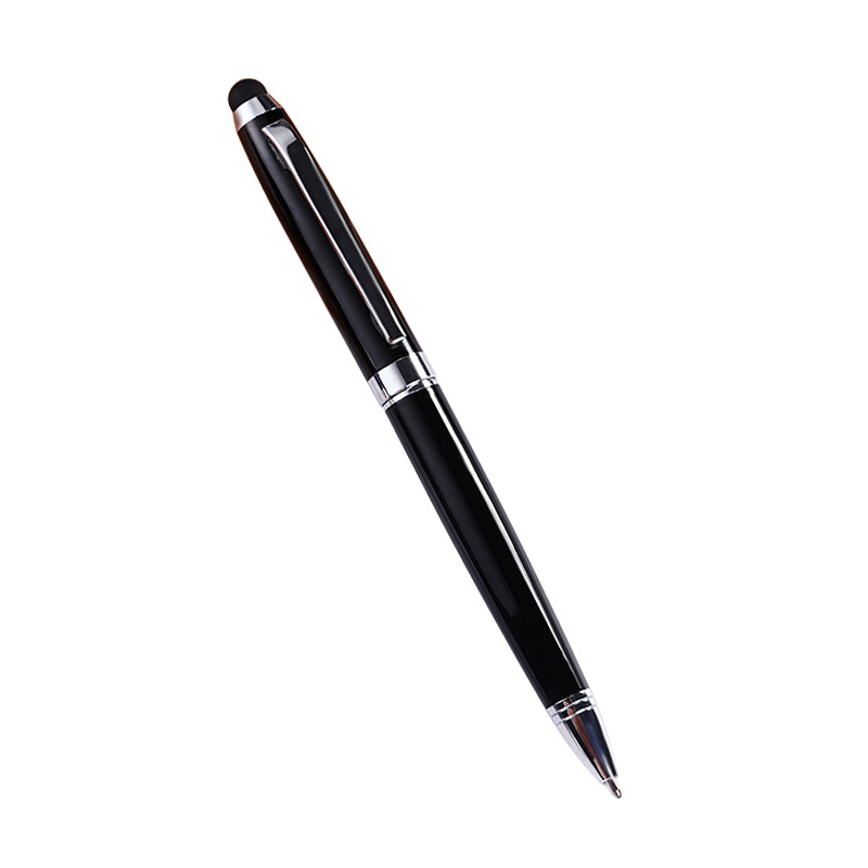 Fábrica al por mayor de alta gama bolígrafo pantalla táctil pluma de aceite pluma de metal impresión negocio publicidad pluma hotel regalo pluma