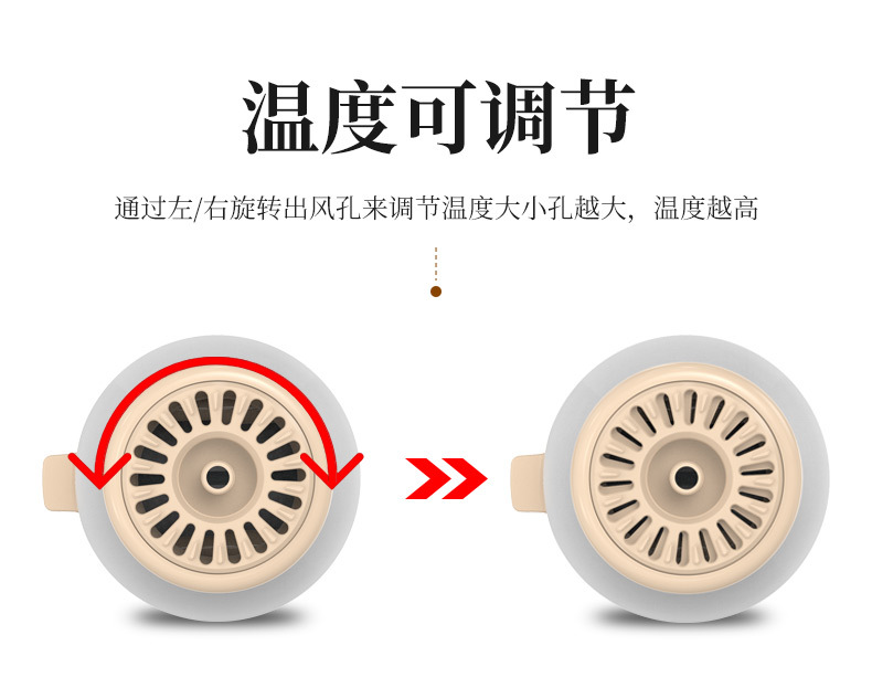 Household Double-Layer Insulated Portable Moxibustion Device for Waist and Abdomen Joints, Open Flame Moxibustion Equipment, Moxibustion Instrument with Freely Attachable Moxibustion Pads detail image 8