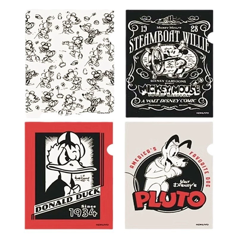 国誉 Limited co-branded DISIOO anniversary series single-chip folder FU6M710 student file folder