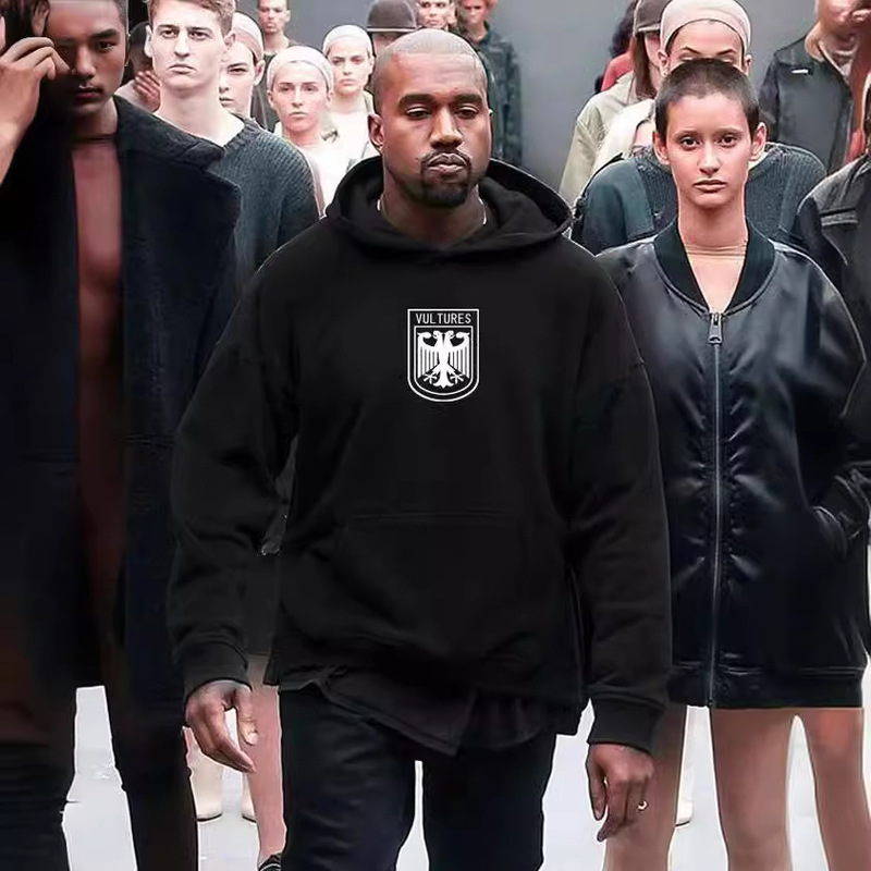 American Style High Street Ins Super Fire Kanye West Vulture Tadora Logo Hoodie Hoodie Star Same Style