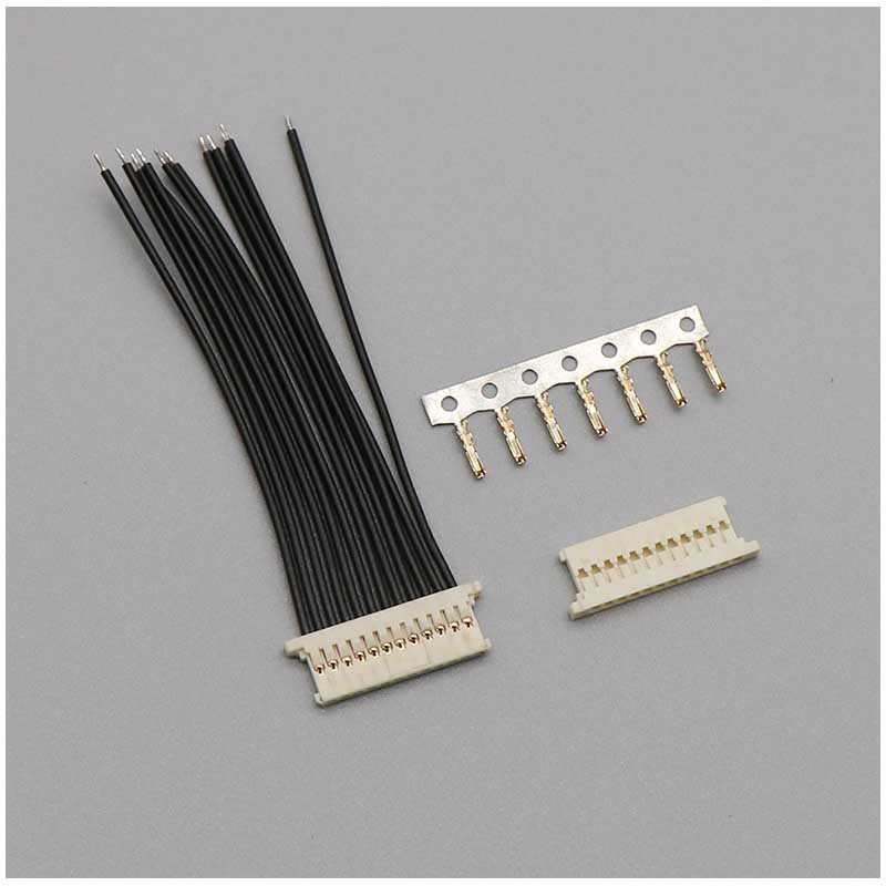 メーカー直販端子ハーネス0.81.0 1.25mm 1.5-4.2mm接続線1-12P端子ハーネス|undefined