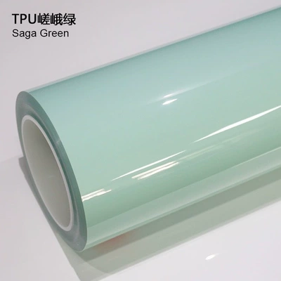 Auto Color Change Film — Colored Car Wrap Car Protective - tpu-awe-green-1524mx15m