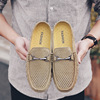 Summer matte slippers English style for leisure, Korean style