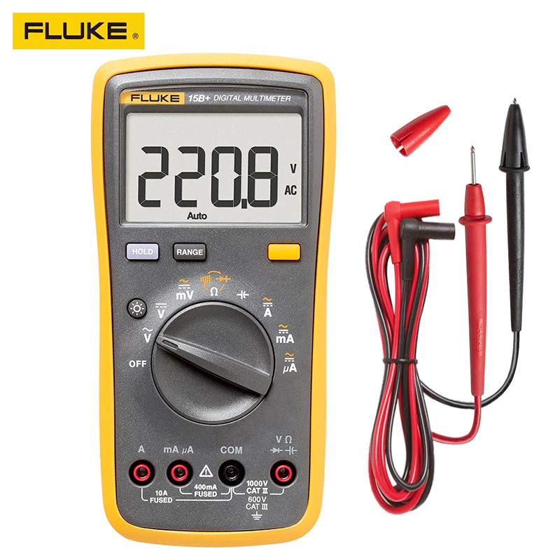 fluke福禄克万用表15B+ 17B+ 18B+高精度数字万能表101 12E+ 107