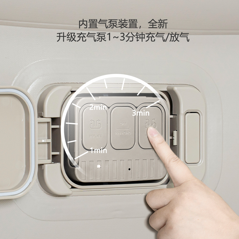 Automatic Inflatable Mattress Outdoor Tent Thickened Camping Floor Camping Portable Home Air Mattress Lazy Double Bed