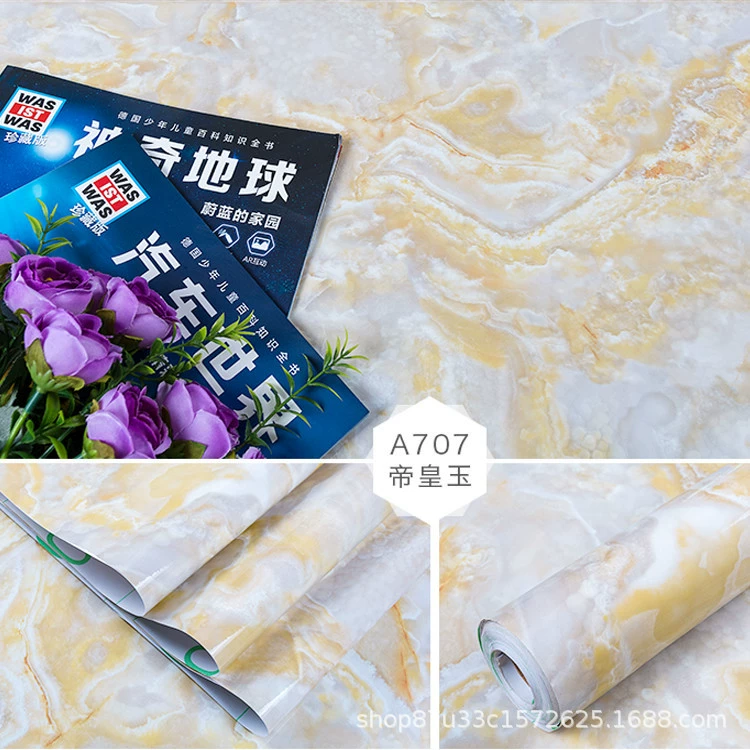 Marble patch, table sticker, self-adhesive cooker, waterproof wallpapers on wall