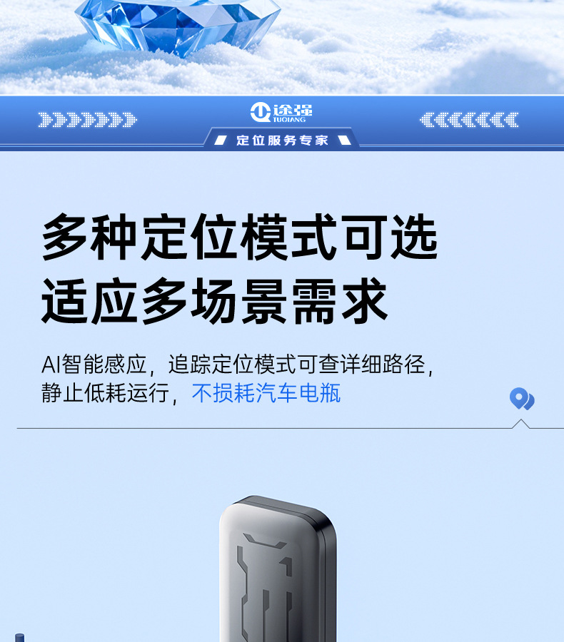 Tuqiang Gps Beidou Dual-Frequency Inertial Navigation Rtk Tunnel Underground Garage High-Precision Car Locator Gps Tracker