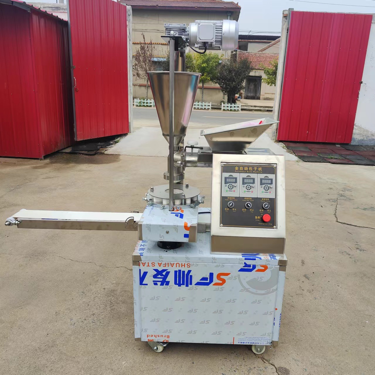 全自动小笼包机 多功能立式包子机 新款智能电动不锈钢包子机现货