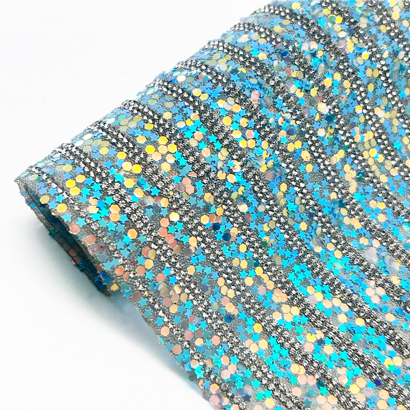 Personalidad creativa sequinilla fiesta joyas decoración fiesta ficha accesorios de perforación de perforación caliente