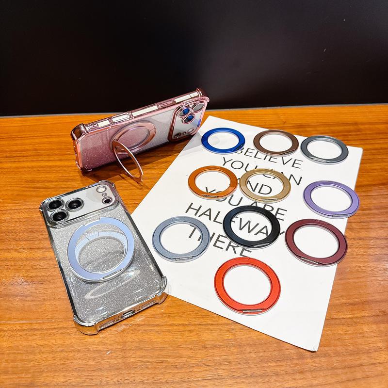 360-Degree Rotating Decompression Portable Invisible Back Sticker Fixed Multi-Functional Magnetic Mobile Phone Holder Fulcrum Hinge Link Model 360-Degree Rotating Decompression Portable Invisible Back Sticker Fixed Multi-Functional Magnetic Mobile Phone Holder Fulcrum Hinge Link Model