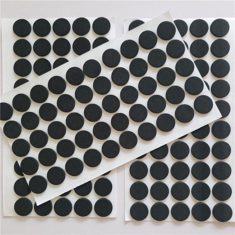 防滑减震泡棉垫长条棉胶条 圆形彩色胶垫 单面背胶eva泡棉胶垫