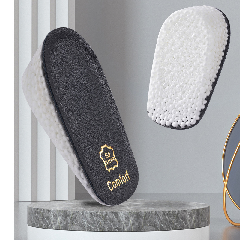 Plantillas invisibles para aumentar la altura para mujeres y hombres, botas de silicona para aumentar la altura, plantillas desodorantes con efecto popcorn