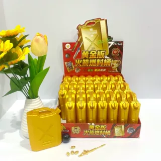 三角洲行动周边黄金版火箭燃料桶 游戏道具武器模型男孩生日礼物