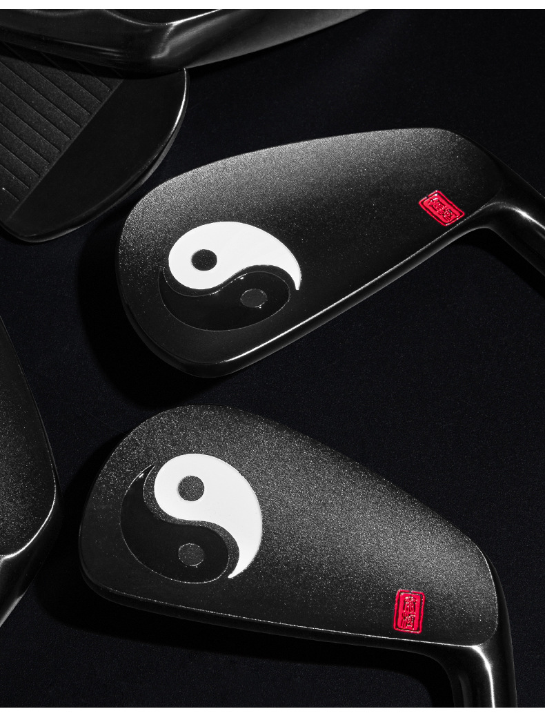 Bộ gậy sắt golf PGM đầu sắt rèn mềm dao lưng hoàn chỉnh — Bộ đầu sắt Thái Cực Quyền [thiết kế bằng sắt rèn/thiết kế trần] TIG084 chi tiết 8