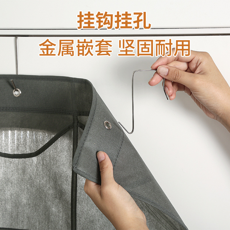 Nueva bolsa de almacenamiento para colgar bolsa de bolsillo transparente transfronteriza bolsa colgante de la puerta bolsa de almacenamiento de sombrero de béisbol nueva bolsa de almacenamiento colgante