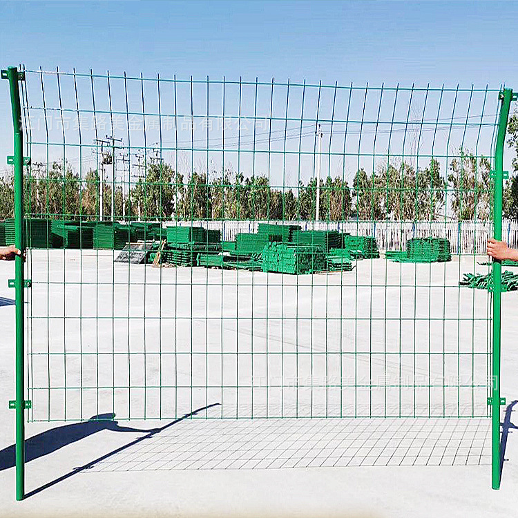 双边丝护栏网防护隔离双边铁丝护围栏养殖圈地双边护栏网现货批发