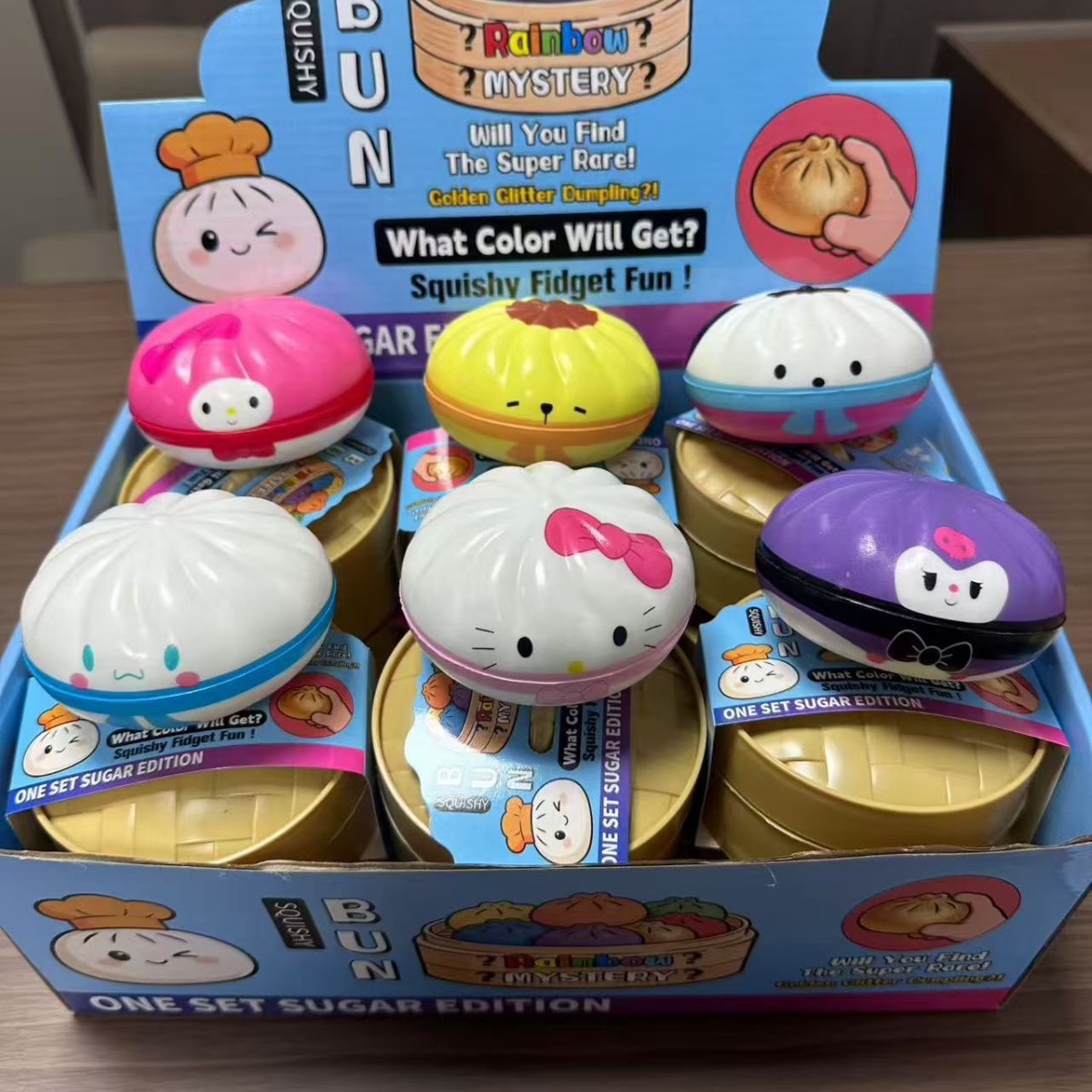 Pu transfronterizo Sanli bollo de pan descomprimir artefacto de bollo de pan grande pellizco pellizco música simulación pequeña jaula bolso de rebote lento juguete de descompresión