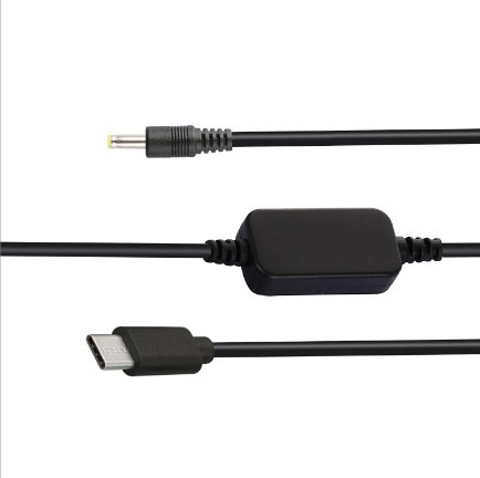 供应TypeC5v转9v12v 汽车音响，LED发光屛；光猫等电源转换线