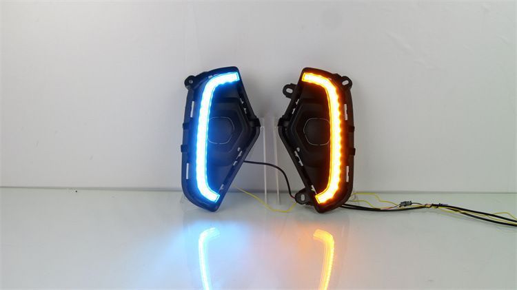 Suitable for 23-24 Rav4 Special Daytime Running Lights Rav4 Daytime Running Lights Led Fog Light Frame Modification Flow