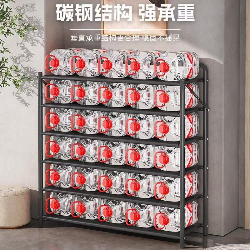 Estante de zapatos sin instalación de puertas domésticas multicapa a prueba de polvo simple y plegable estante de almacenamiento de zapatos armario dormitorio alquiler