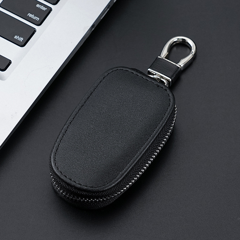 Bolsa de llaves de automóviles transfronterizas bolsas de almacenamiento de llaves de automóviles unisex creativas de moda simple cintura colgante llavero