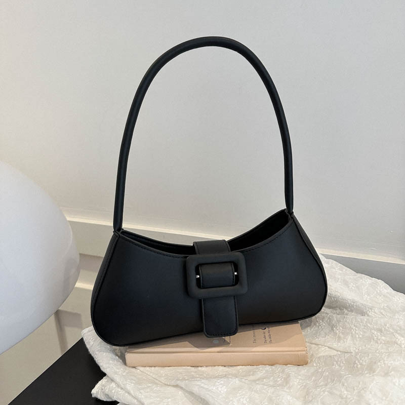 thumbnail image 1 of Bolso pequeño de moda, bolso de hombro minimalista, bolso cruzado simple, nuevo modelo de verano 2025, bolso de axila casual para el transporte diario., 1 of 10