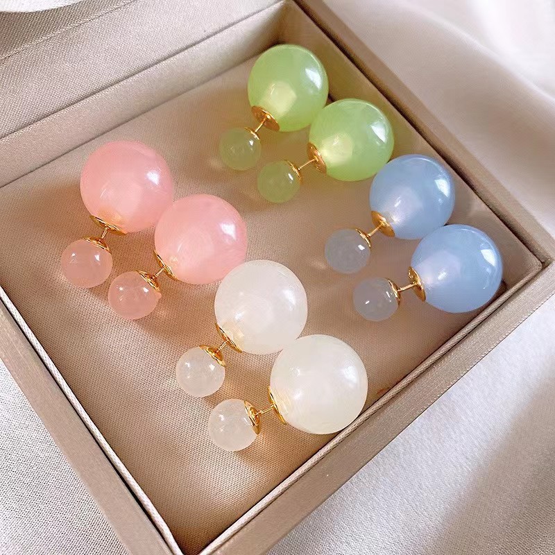 Fresh cute fashionable elegant earrings
