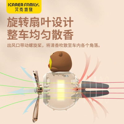 Car Perfume Aromatherapy: perfume car accessories propeller