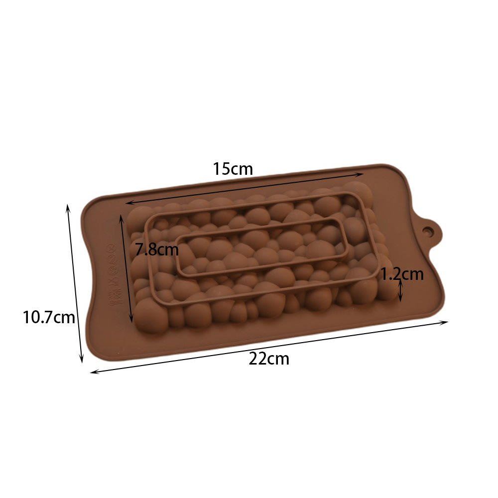 Molde de Silicona para Chocolate DIY, Multiuso con Formas de Dibujos Animados para Repostería