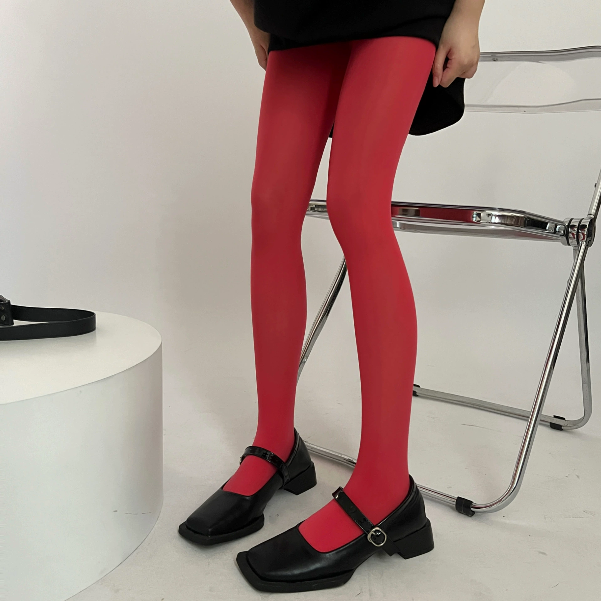 Velvet swan, base tights, universal socks