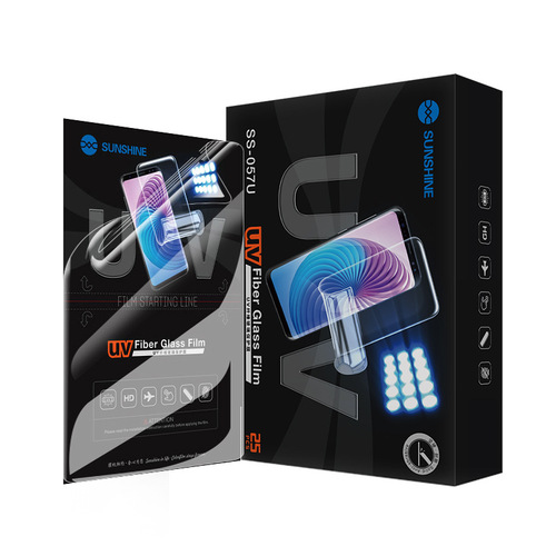 SUNSHINE New Release SS-057U Glass Water-Based Film – UV Film Designed for Cutting Machines, High-Definition, Self-Healing TPU Film