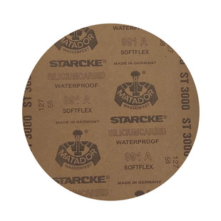 German Warrior Sandpaper Metallographic Water Sand Round 8/ 9inch Φ200/225/228/230Mm 5000 Mesh