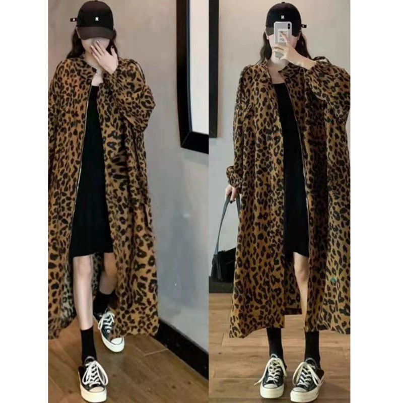 Демисезонное trench coat, длинная тонкая куртка на молнии, европейский стиль, плюс размер