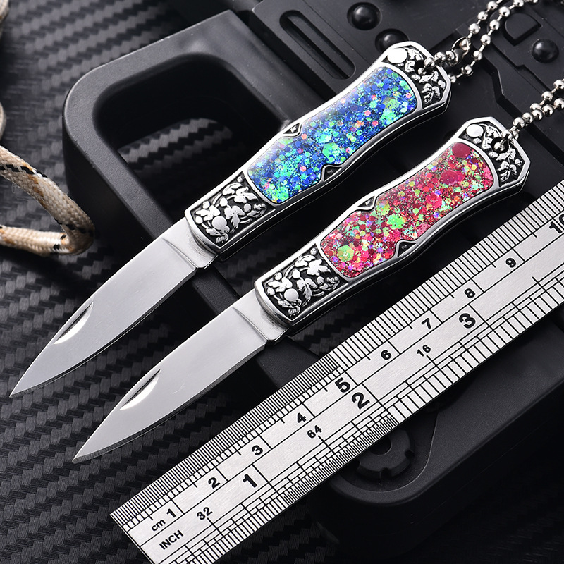 厂家直销折刀 户外刀具 迷你口袋刀 多功能野营刀具 折叠户外小刀