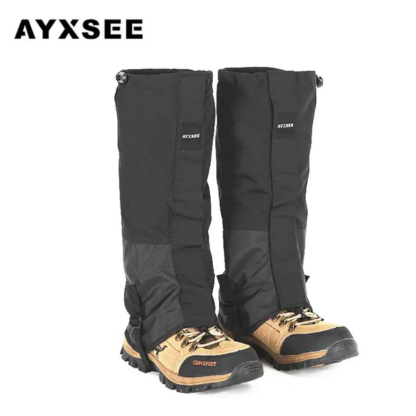 Outdoor Snow Cover, Desert Sand Protection Foot Cover, Snow Country Snow Protection Leg Cover, Water Repellent, Mud-Proof, Insect-Proof, Mountaineering Leg Cover